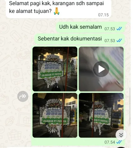 Pengiriman Papan Bunga Selamat Ballroom Hotel Jakarta Timur