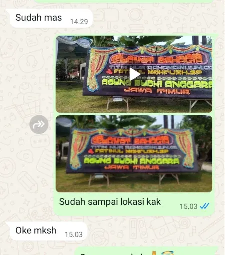 Pengiriman Papan Bunga Ballroom Hotel Jakarta Timur