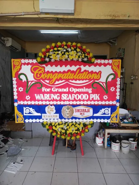 Papan Bunga Ucapan Selamat Ballroom Hotel Jakarta Timur