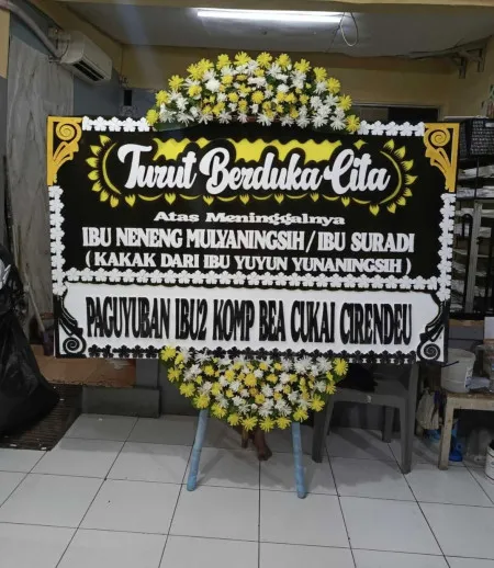 Papan Bunga Duka Ballroom Hotel Jakarta Timur